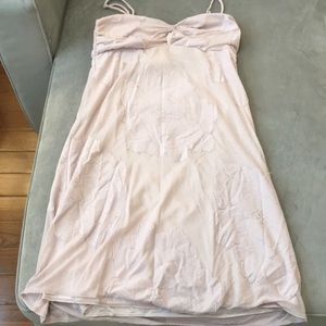 Free people Lotus Pink Slip Dress -M
